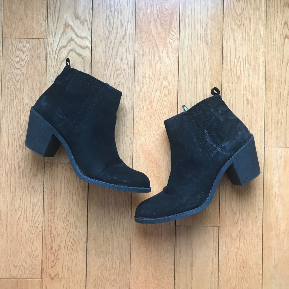 Black booties